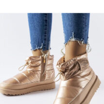 Złote śniegowce Lee Cooper LCJ-23-44-1965L – Solea