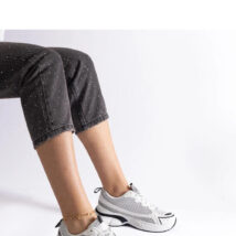 Czarne sportowe sneakersy damskie Ondina – Solea