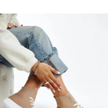 Brązowe wysokie trampki Vinka – Solea