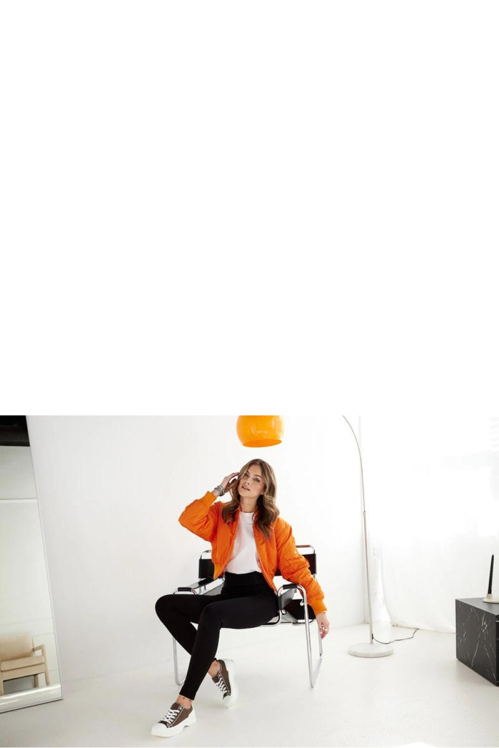 Zielone trampki na platformie Monteleone - Solea - obrazek 5