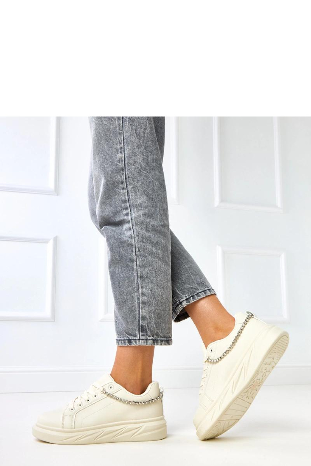 Buty Sportowe Model Tina SL-A52 Beige - Solea - obrazek 3