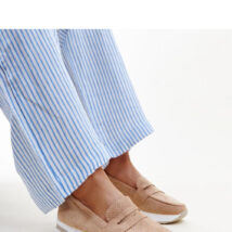 Brązowe perforowane półbuty Muna – Solea