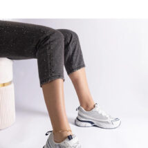 Niebieskie sportowe sneakersy damskie Ondina – Solea