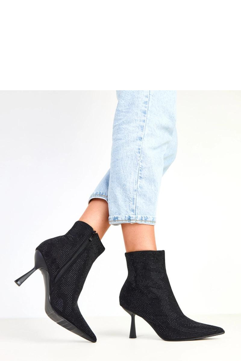 Botki Model Alica ZTZ-1 Black - Solea - obrazek 2