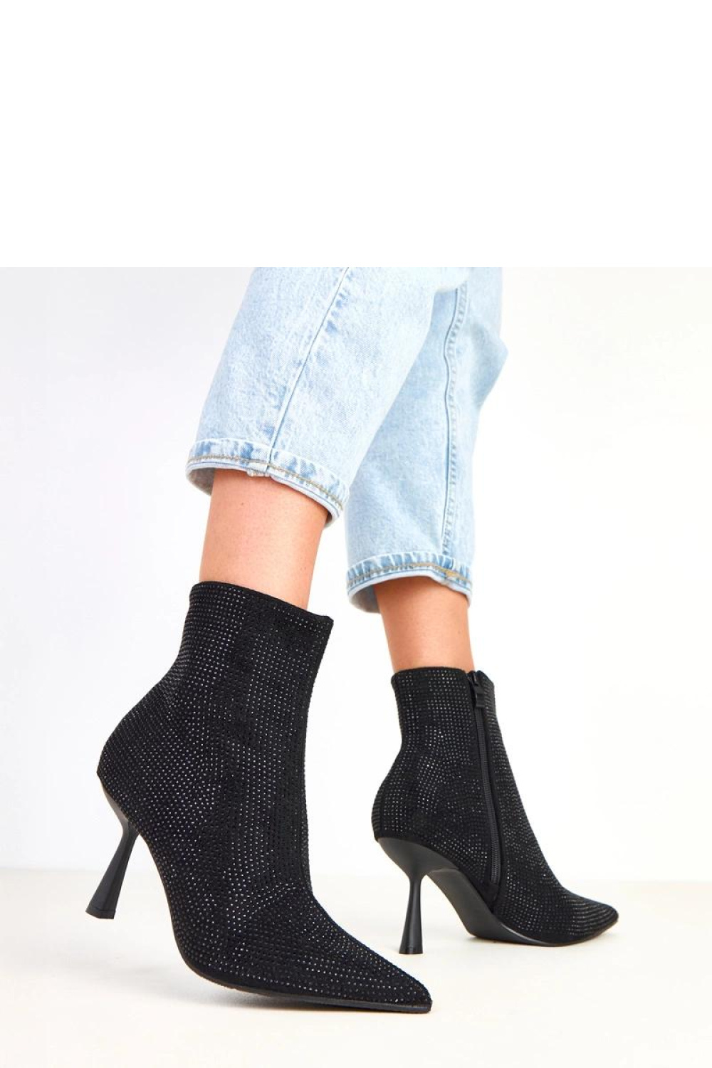 Botki Model Alica ZTZ-1 Black - Solea - obrazek 3