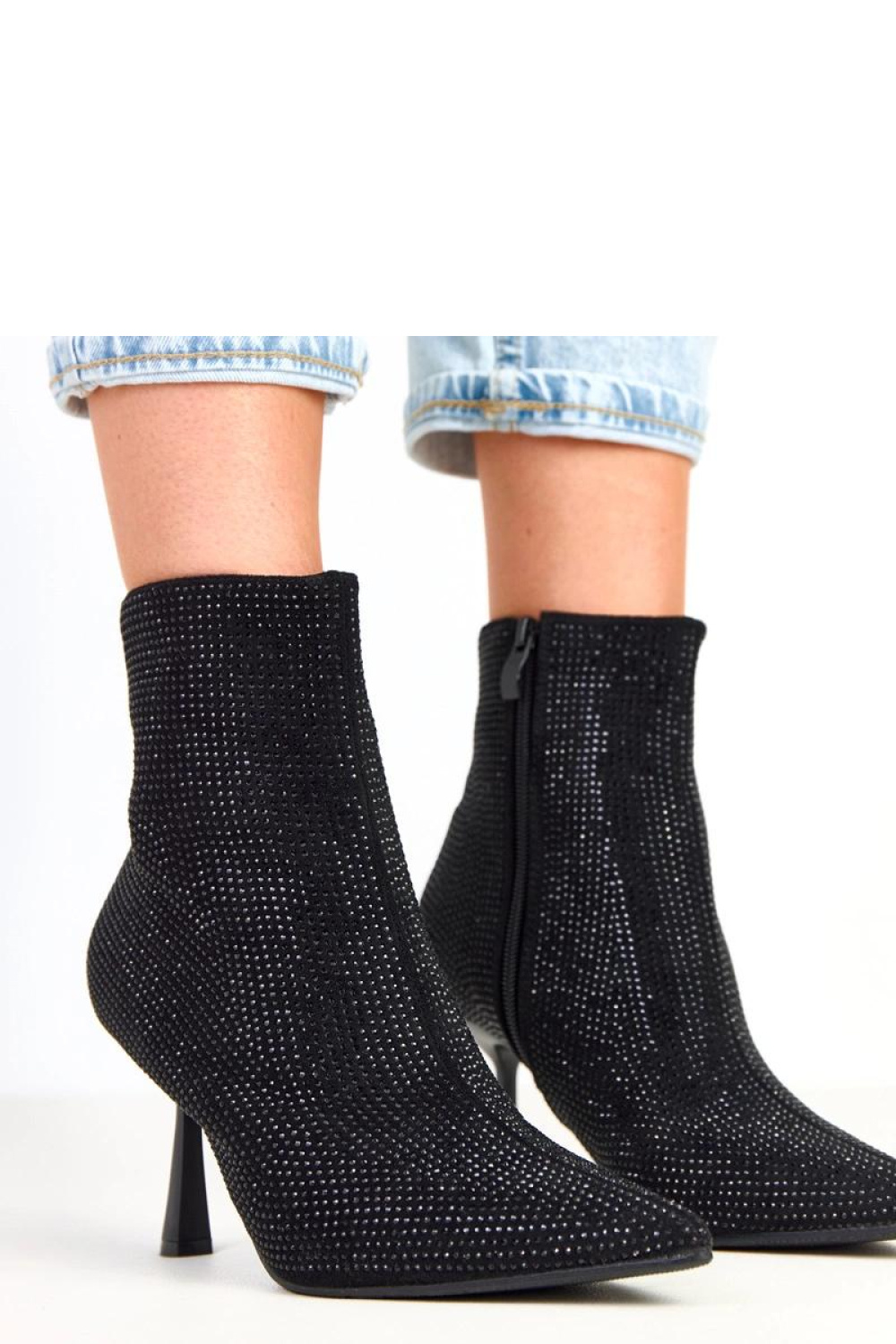 Botki Model Alica ZTZ-1 Black - Solea - obrazek 4