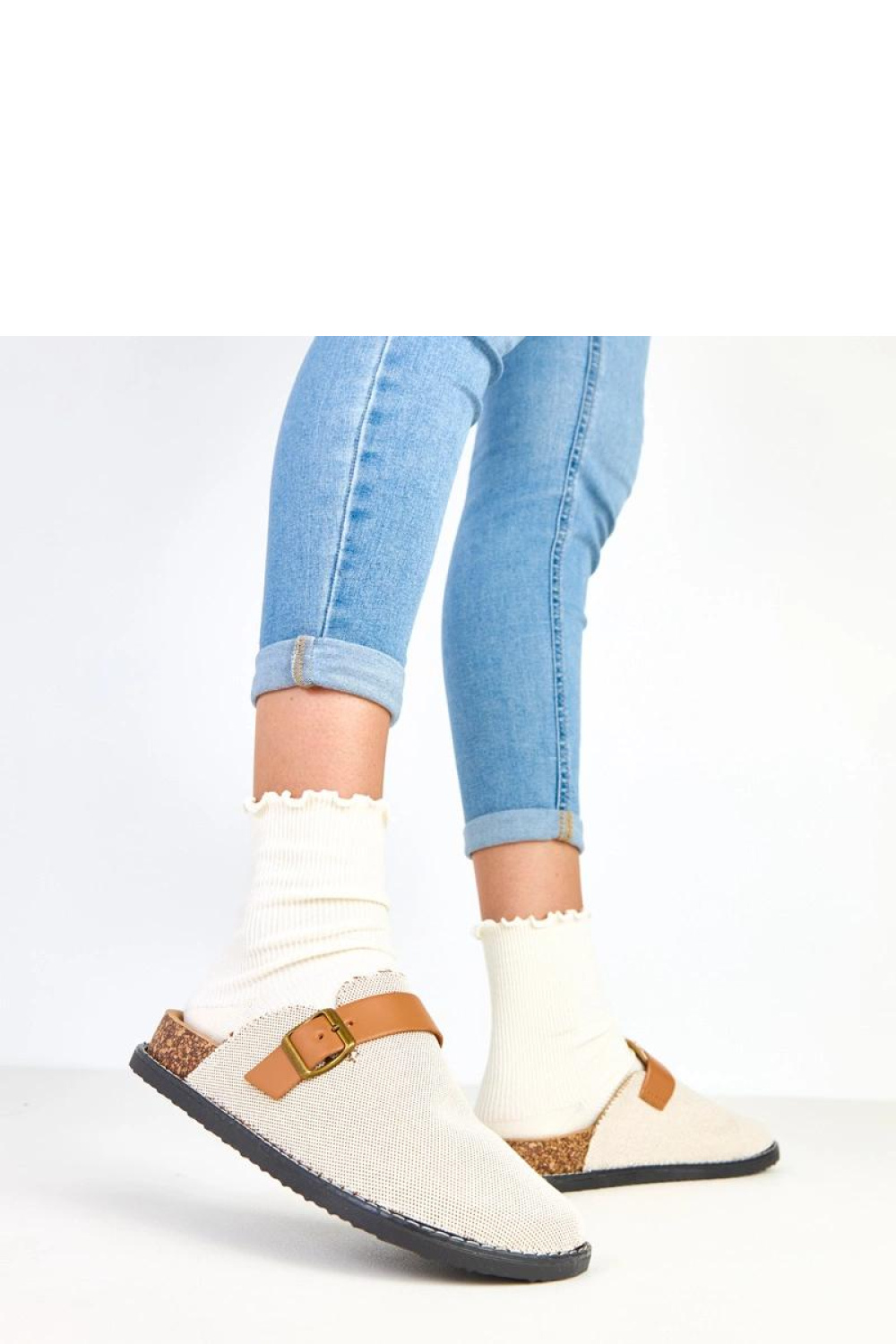 Kapcie Model Polly GL31-3 Brown - Solea - obrazek 3