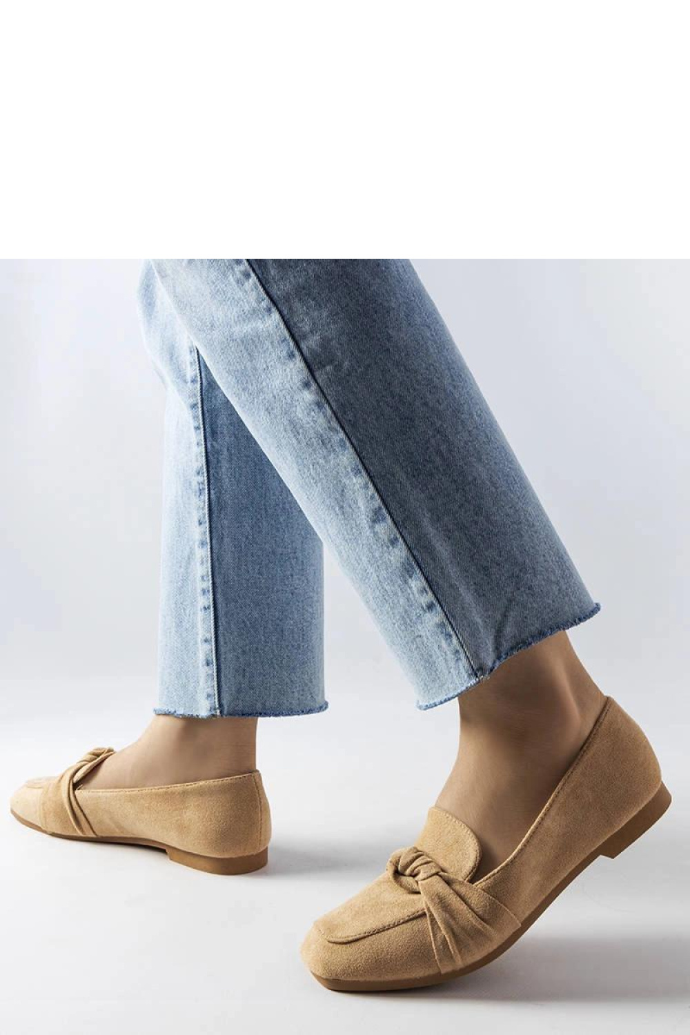 Beżowe mokasyny Samika - Solea - obrazek 2