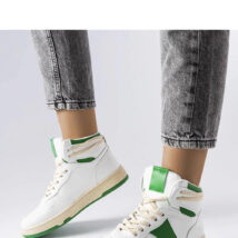 Zielone sneakersy za kostkę Robin – Solea