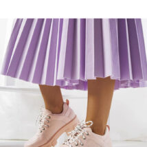 Różowe sneakersy damskie Bernic – Solea