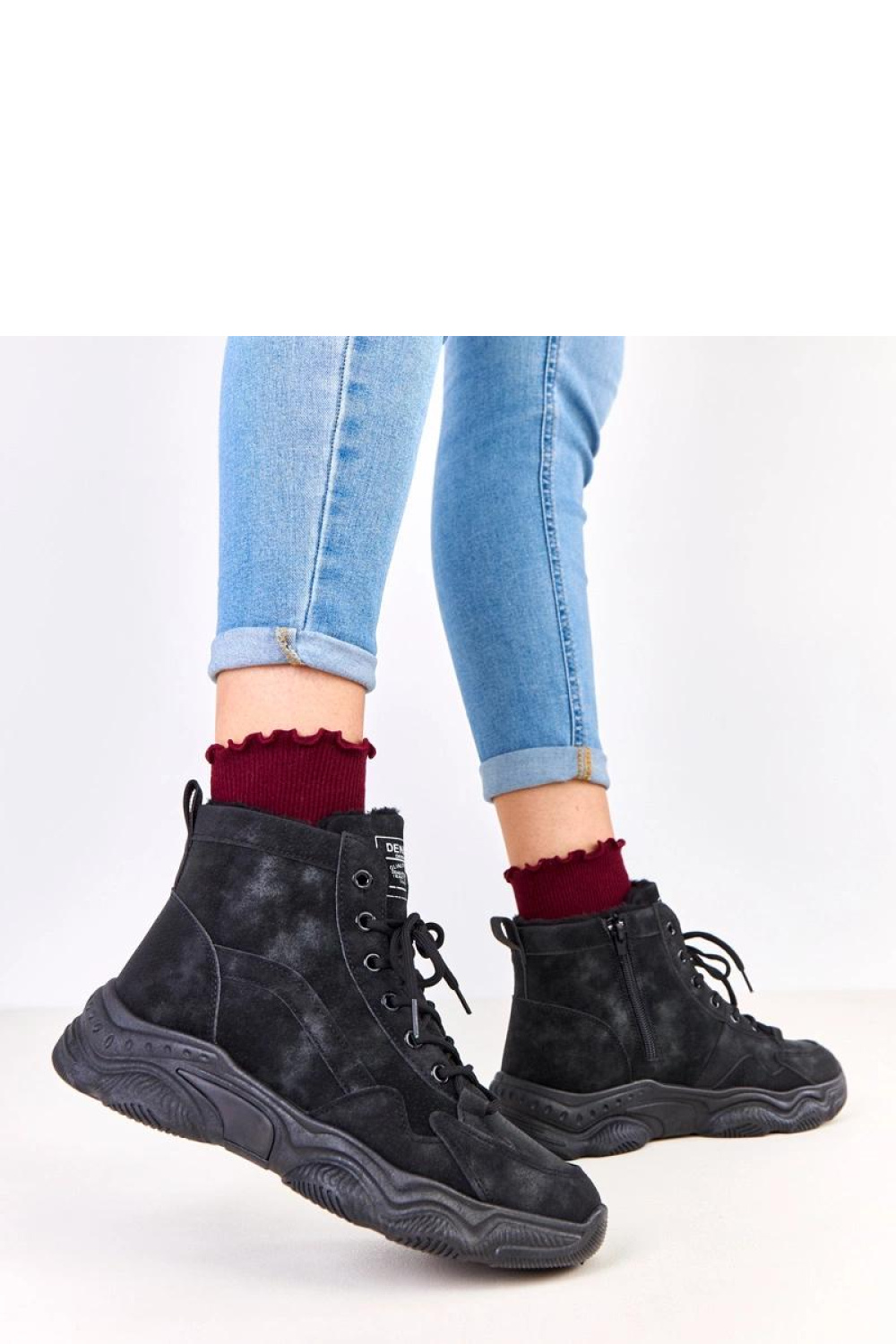 Trapery Model Chakles XY2817-1 Black - Solea - obrazek 3