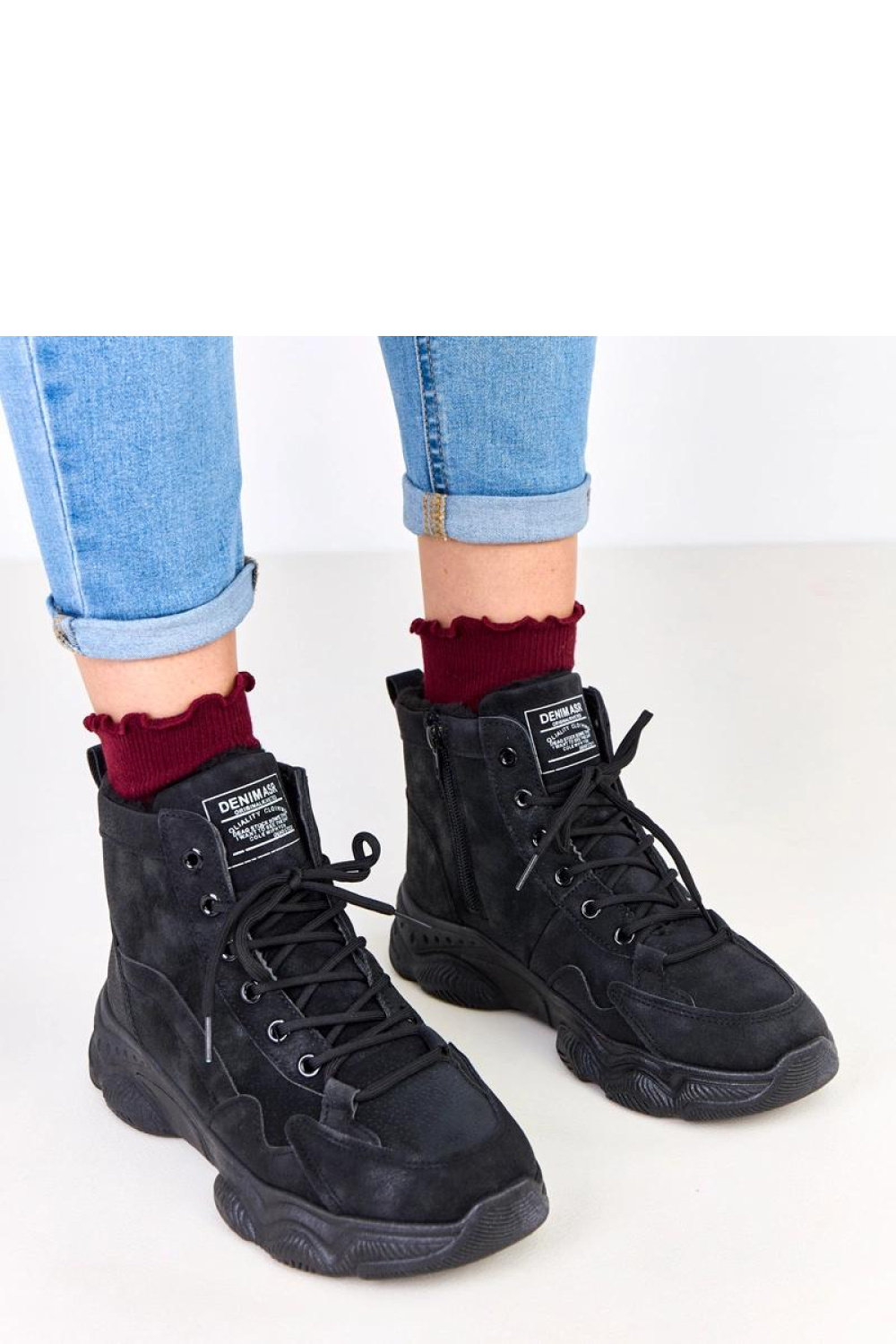 Trapery Model Chakles XY2817-1 Black - Solea - obrazek 4