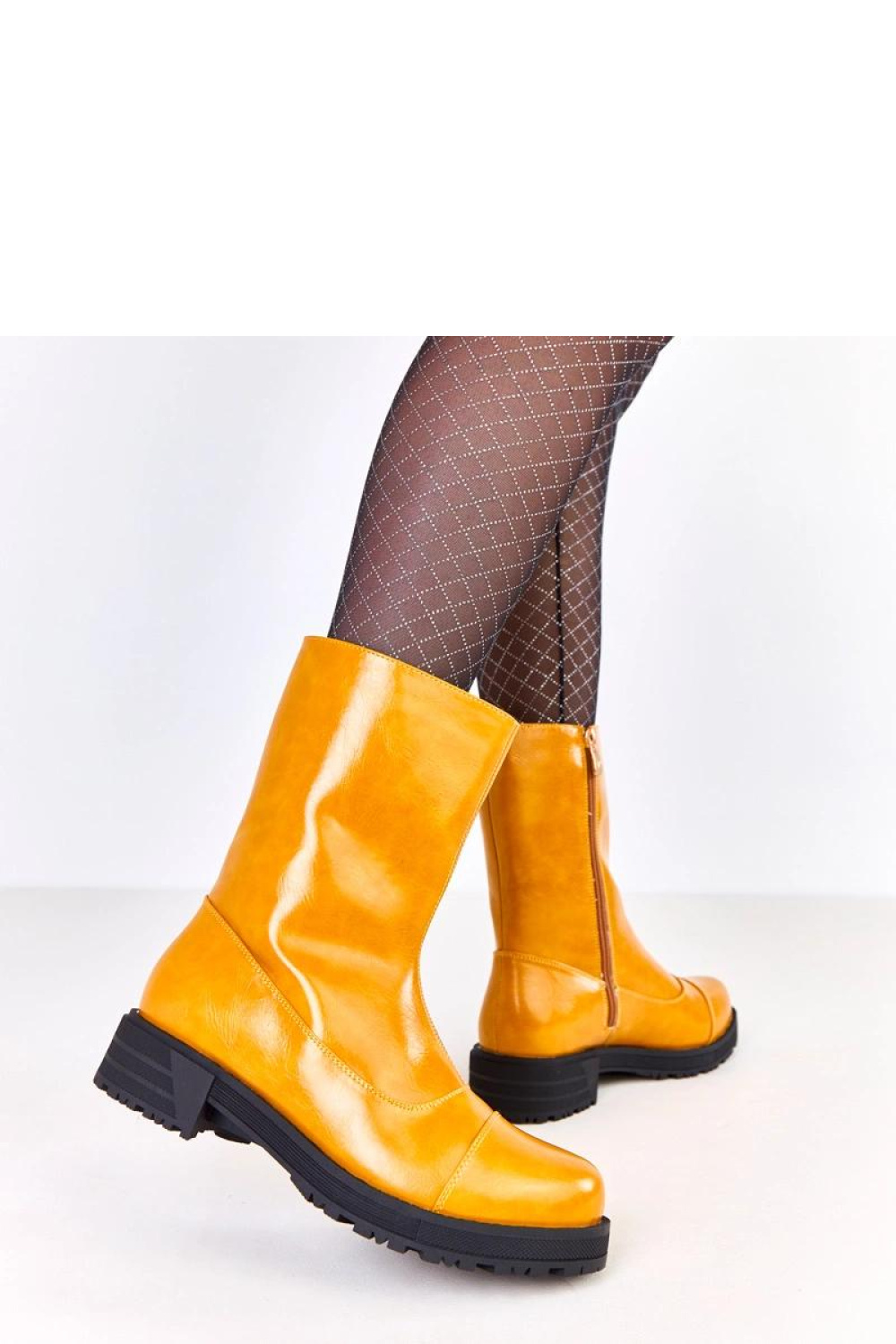 Botki Model Almoro D6995B Orange - Solea - obrazek 3