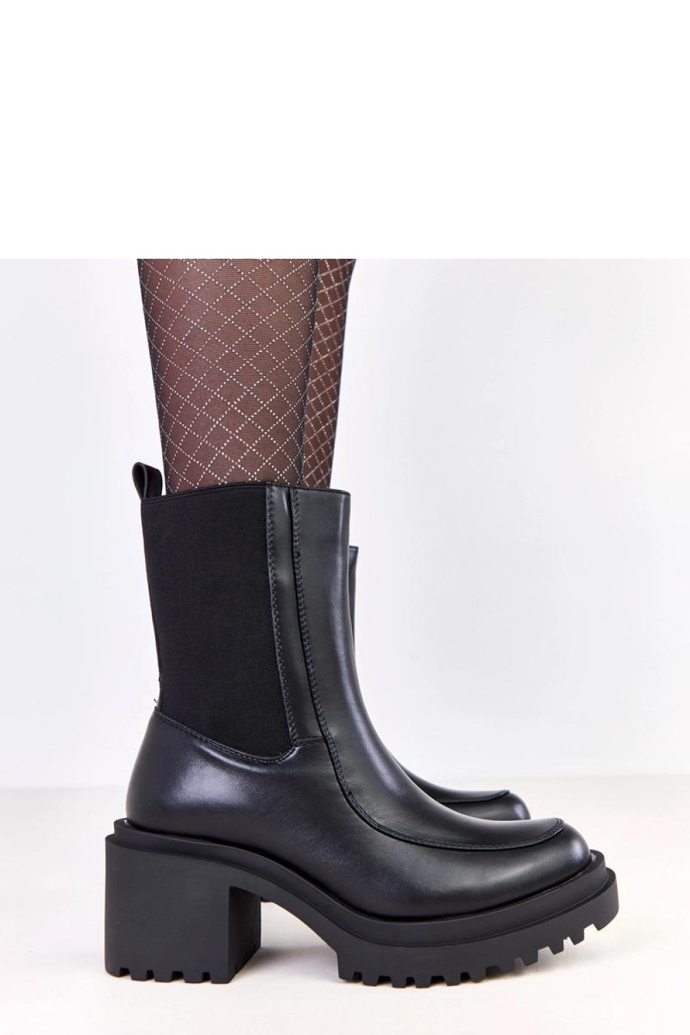 Botki Model Jarley D8901 Black - Solea - obrazek 2