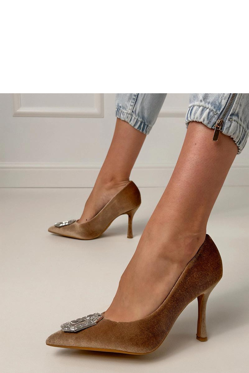 Szpilki Model Eleda G423 Brown - Solea - obrazek 2