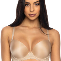 Biustonosz push up Biustonosz Push-up Model 0155/11/1 Jennifer II Beige – Mat