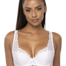 Biustonosz push up Biustonosz Usztywniany Model 3824/22 Natalie Big White – Mat