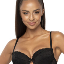 Biustonosz push up Biustonosz push-up Model 0203/11 Lindsay Black – Mat