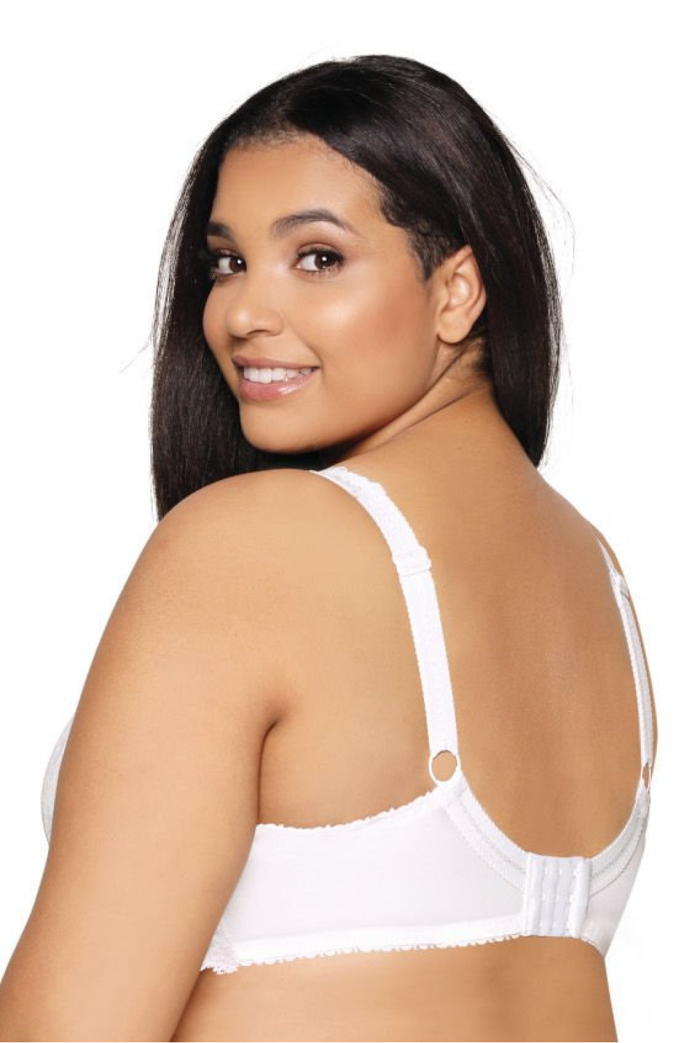 Biustonosz push up Biustonosz Usztywniany Model Carmela Big M-053/22 White - Mat - obrazek 3