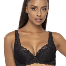 Biustonosz push up Biustonosz Usztywniany Model 3824/22 Natalie Black – Mat