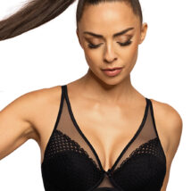 Biustonosz push up Biustonosz Push-up Model 3733/11/1 Marley Black – Mat