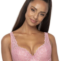 Biustonosz push up Biustonosz Usztywniany Model Carmela M-053/22 Pink 2 – Mat