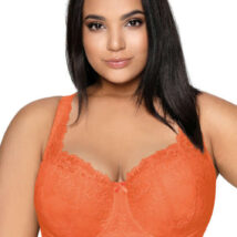 Biustonosz push up Biustonosz Usztywniany Model Carmela Big M-053/22 Orange – Mat