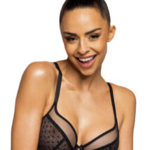 Biustonosz Soft Model Dotssy M-3714/2 Black – Mat