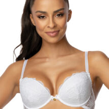 Biustonosz push up Biustonosz Push-up Model 0196/1 Nell White – Mat