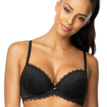 Biustonosz push up Biustonosz Push-up Model 0198/11/2 Estelle Black – Mat