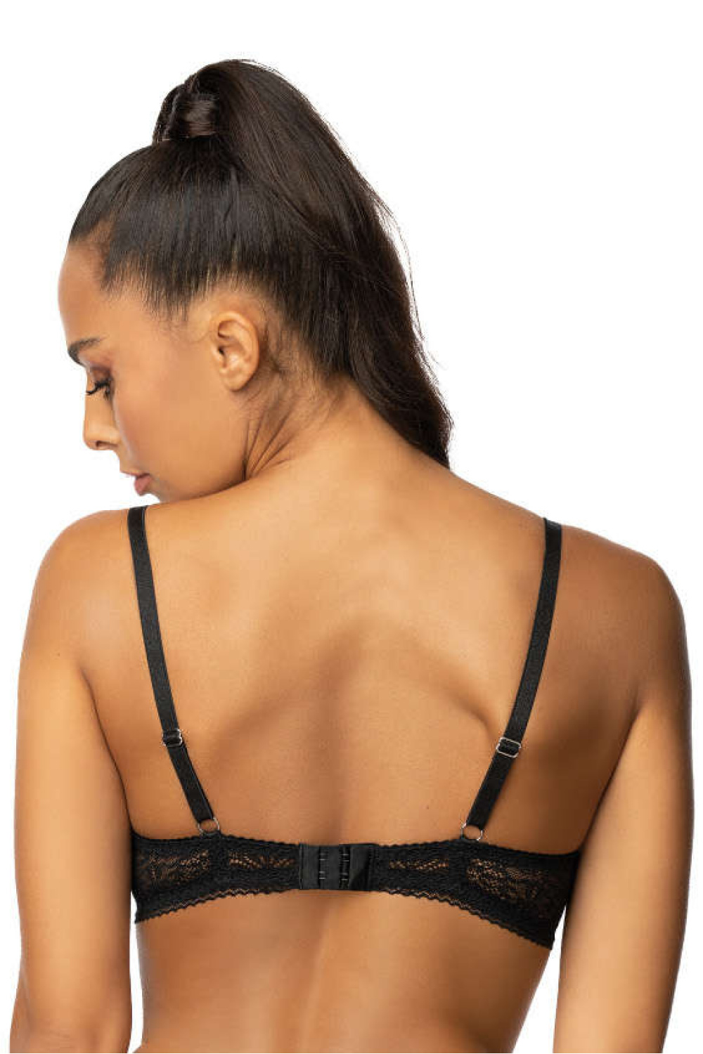 Biustonosz push up Biustonosz Push-up Model Patrice M-0199/11 Black - Mat - obrazek 3