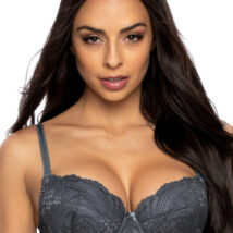 Biustonosz push up Biustonosz Push-up Model Sybilla M-3525/11/1 Grey – Mat