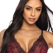 Biustonosz Soft Model Percy M-3530/0 Black/Red – Mat