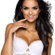 Biustonosz push up Biustonosz Push-up Model Heidi M-0135/11 White – Mat