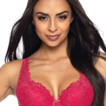 Biustonosz push up Biustonosz Usztywniany Model Carmela M-053/22 Rubin – Mat