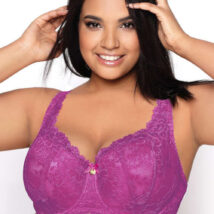 Biustonosz push up Biustonosz Usztywniany Model Carmela Big M-053/22 Magenta – Mat