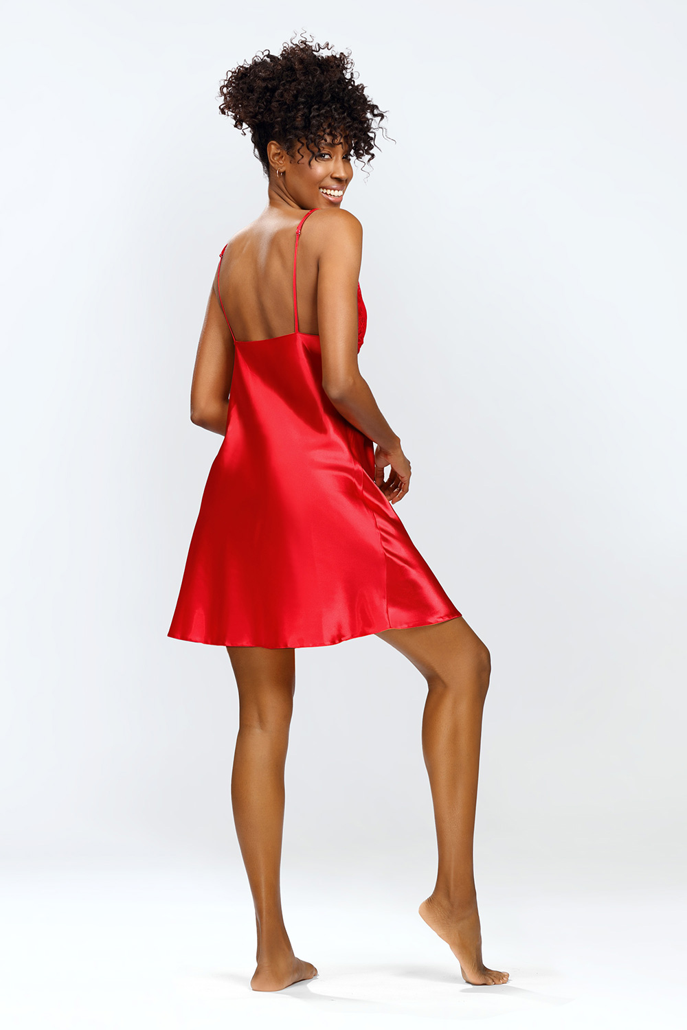 Koszulka Model Neema Red - DKaren - obrazek 2