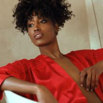 Szlafrok Model Femi Red – DKaren