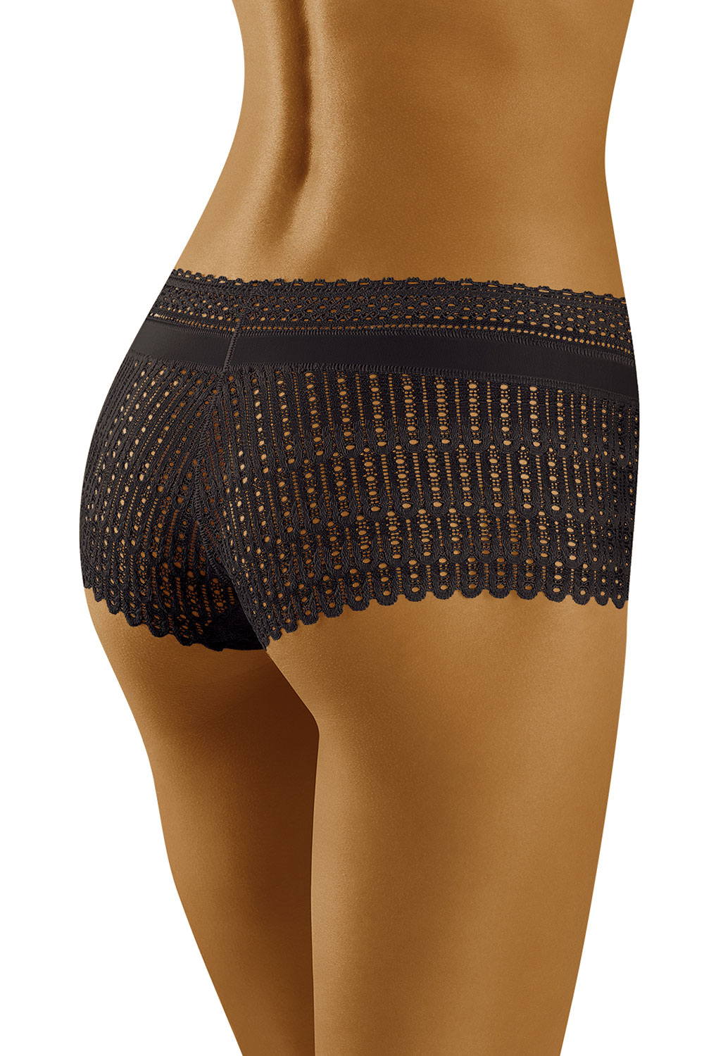 Szorty Model Riki Black - Wolbar - obrazek 2