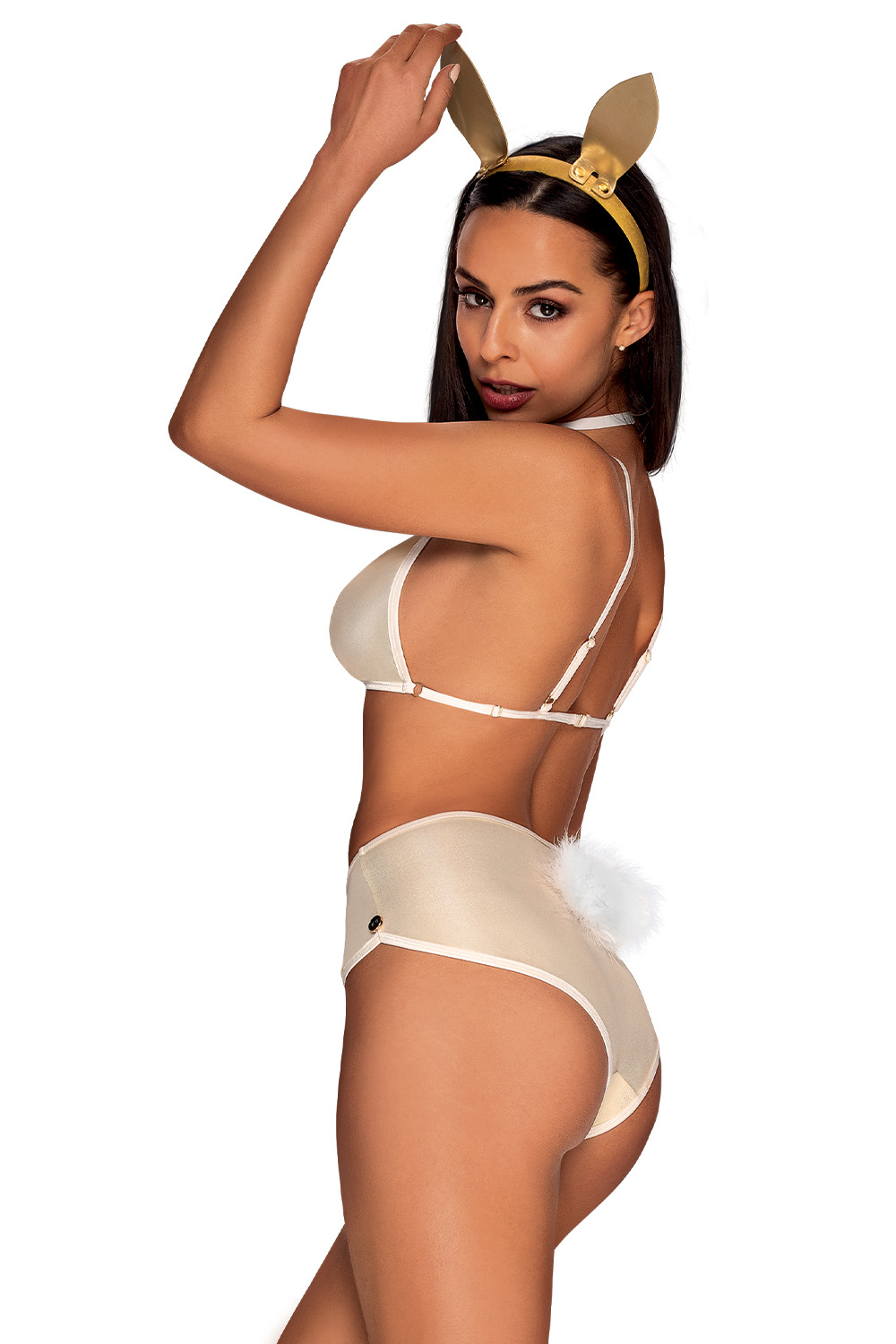 Komplet Model Neo Goldes 3cz Gold - Obsessive - obrazek 2