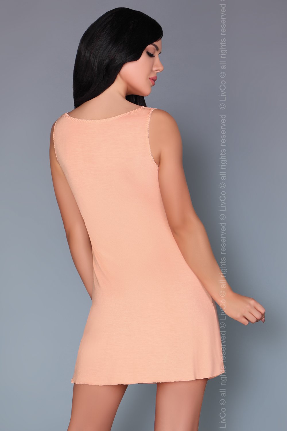 Koszulka Model Olympen Brzoskwinia - Livia Corsetti Fashion - obrazek 2