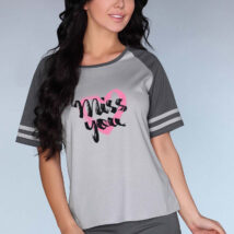 Piżama Damska Model Jeanette Grey – Livia Corsetti Fashion