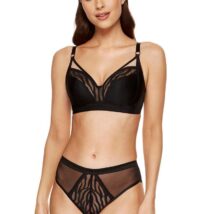 Biustonosz Soft Model Serena B2 Black/Beige – Gorteks