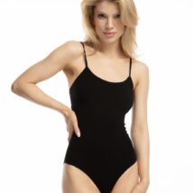 Gorsety, body, pasy Body Model Bamboo Black – Julimex