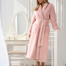 Szlafrok Damski Model Aura 2560 Powder Pink – L&L collection
