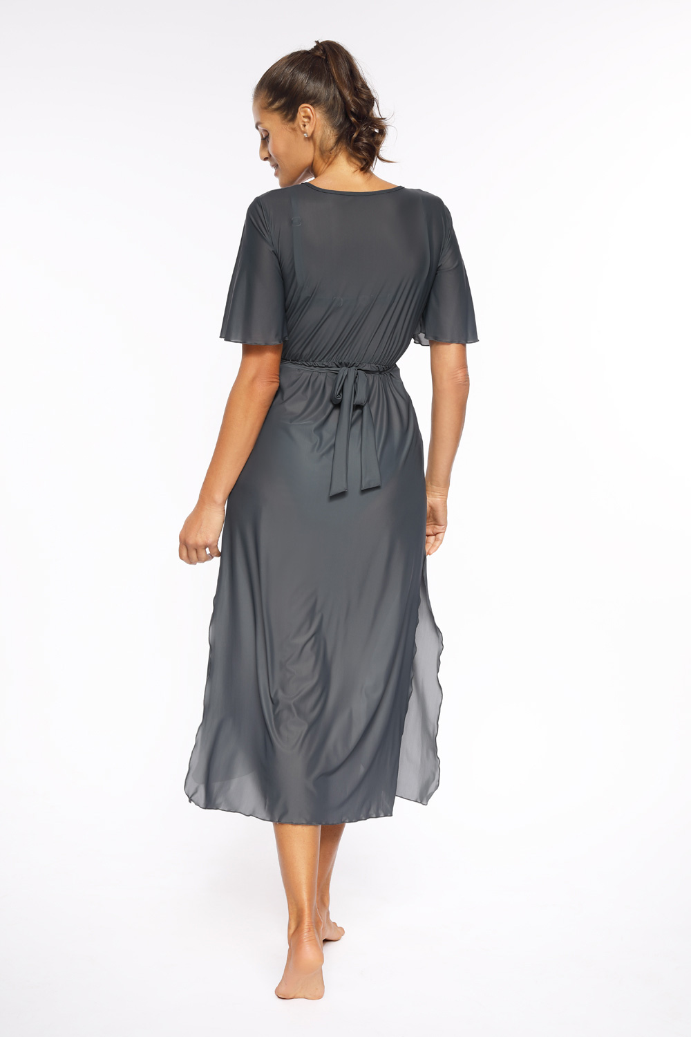 Sukienka Plażow Tunika Model Hilda Ardesia M-568 Grey - Marko - obrazek 3