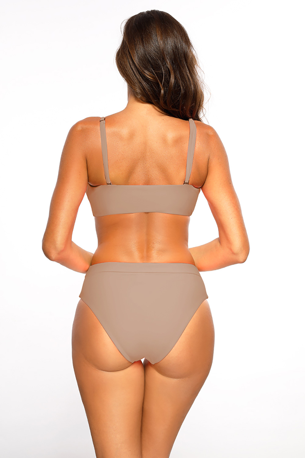 Kostium dwuczęściowy Kostium kąpielowy Model Rachela Tripoli M-614 Mokka - Marko Hurtownia odzieży on-line, moda damska, bielizna i obuwie dla kobiet - Matterhorn.pl - obrazek 3