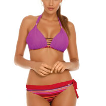 Kostium dwuczęściowy Kostium kąpielowy Model Renee M-821 (1) Violet/Red – Marko