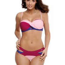 Kostium dwuczęściowy Kostium kąpielowy Model Selena Magenta-Dafne-Baltimora M-545 Fuksja/Light Pink – Marko