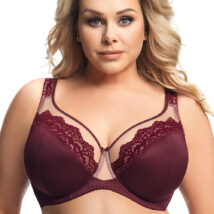 Biustonosz Soft Model Luisse K441 Bordo – Gorsenia Lingerie